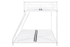 Twin Over Full Metal Bunk Bed With Ladder - ModernLuxe -Children Furniture Store GUEST 01ac4734 b7c2 42f5 b318 6fb80ad3cd10