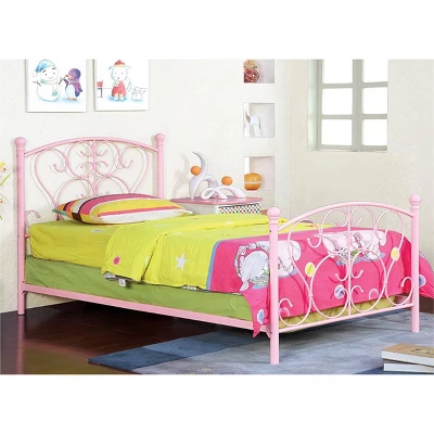 HOMES: Inside + Out Twin Allen Kids' Metal Bed - IoHOMES 3 HOMES: Inside + Out Twin Allen Kids' Metal Bed - IoHOMES