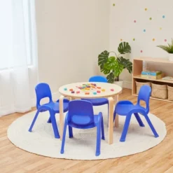 ECR4Kids SitRight Plastic Children’s Chair, Indoors And Outdoors, 11in Seat Height, 4-Pack 15 ECR4Kids SitRight Plastic Children’s Chair, Indoors And Outdoors, 11in Seat Height, 4-Pack -Children Furniture Store GUEST 076d97e4 30b8 4974 9122 803e929b180d