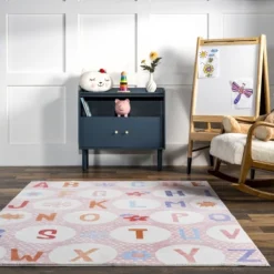 NuLOOM Essi Alphabet Machine Washable Kids Area Rug 17 NuLOOM Essi Alphabet Machine Washable Kids Area Rug -Children Furniture Store GUEST 0af86ef3 cc8a 45ba b254 9e537de49478