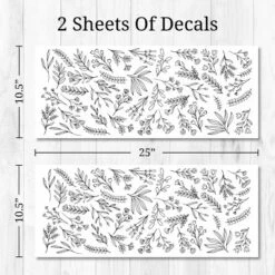 Black Flowers Wall Decor - Decalcomania 14 Black Flowers Wall Decor - Decalcomania -Children Furniture Store GUEST 0b182511 9071 474e 9679 4efd0aaa70f4