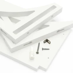 36" Topsy Turvey 2 In 1 Kids' Shelf With Brackets For Underneath Or Facing Upward White - InPlace 13 36" Topsy Turvey 2 In 1 Kids' Shelf With Brackets For Underneath Or Facing Upward White - InPlace -Children Furniture Store GUEST 0c066f58 ccee 4e93 82b7 5e11fb6a877f