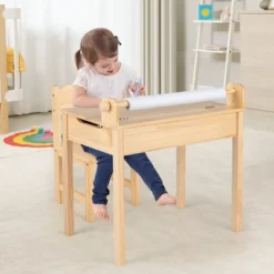 Costway Toddler Multi Activity Table With Chair Kids Art & Crafts Table With Paper Roll Holder 14 Costway Toddler Multi Activity Table With Chair Kids Art & Crafts Table With Paper Roll Holder -Children Furniture Store GUEST 0d3d7ddf 625c 4c89 82b8 ae9424cf7403