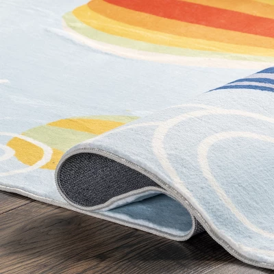 NuLOOM Annelie Balloon Machine Washable Kids Area Rug 5 NuLOOM Annelie Balloon Machine Washable Kids Area Rug - Image 3