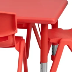 Emma And Oliver 24"W X 48"L Rectangular Plastic Height Adjustable Activity Table Set With 6 Chairs 16 Emma And Oliver 24"W X 48"L Rectangular Plastic Height Adjustable Activity Table Set With 6 Chairs -Children Furniture Store GUEST 0e0252d6 a1b5 4eb1 b108 79e9ddd4e0d2
