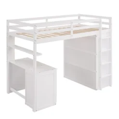 Twin Size Loft Bed With Drawers, Desk And Wardrobe-ModernLuxe -Children Furniture Store GUEST 0e6895ed 055c 471c 9b8e 8f28277a5244