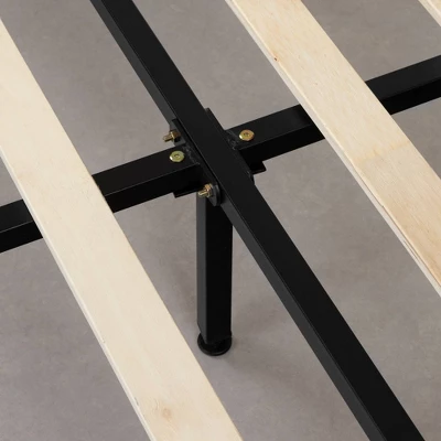 Dylane Upholstered Platform Bed And Headboard Pale Soft - South Shore 5 Dylane Upholstered Platform Bed And Headboard Pale Soft - South Shore - Image 3