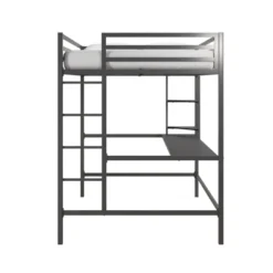 Full Maxwell Metal Loft Bed With Desk & Shelves - Novogratz -Children Furniture Store GUEST 0f22f7ef 2927 4763 967c f6b9019e244a