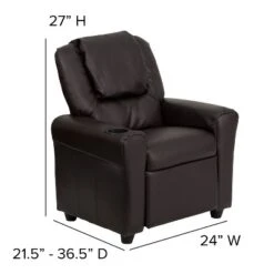 Flash Furniture Contemporary Kids Recliner With Cup Holder And Headrest 27 Flash Furniture Contemporary Kids Recliner With Cup Holder And Headrest -Children Furniture Store GUEST 0f4a7cbb 1d6f 4e82 a459 ae263e3ab59b