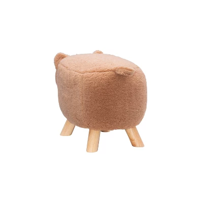Theodore Teddy Bear Stool Light Brown - Powell 6 Theodore Teddy Bear Stool Light Brown - Powell - Image 4