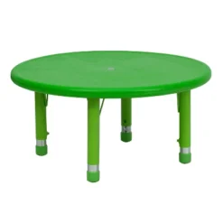 Flash Furniture 33" Round Plastic Height Adjustable Activity Table 21 Flash Furniture 33" Round Plastic Height Adjustable Activity Table -Children Furniture Store GUEST 10cca98e 8a74 4a19 8c9c 49c3b90abe91