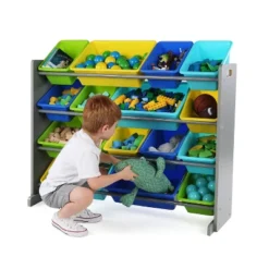 Kids' Super-Size Toy Organizer Elements Collection Gray - Humble Crew 10 Kids' Super-Size Toy Organizer Elements Collection Gray - Humble Crew -Children Furniture Store GUEST 111d3815 03d7 4054 b97e ee598011fbe0