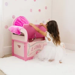 Princess Chaise Lounge With Storage - WildKin -Children Furniture Store GUEST 128399f2 4034 4cc1 a50a 9042222dbd01
