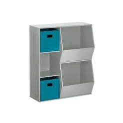 3pc Kids' Floor Cabinet With 2 Bins Set - RiverRidge Home 21 3pc Kids' Floor Cabinet With 2 Bins Set - RiverRidge Home -Children Furniture Store GUEST 1384679d 978e 46ac 9ea4 f81f200b3ccb
