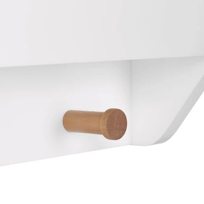 Kids' Catch-All Wall Shelf With Hooks - RiverRidge Home 12 Kids' Catch-All Wall Shelf With Hooks - RiverRidge Home - Image 10