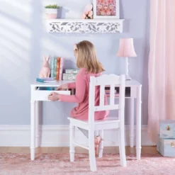 Guidecraft Kids' Dahlia Desk And Chair Set 16 Guidecraft Kids' Dahlia Desk And Chair Set -Children Furniture Store GUEST 16d38097 8751 47d4 8a7f 50c24a2285e5