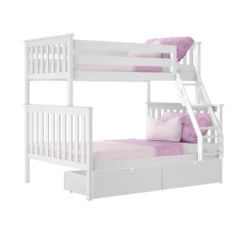 Max & Lily Twin Over Full Bunk Bed With Under Bed Storage Drawers 16 Max & Lily Twin Over Full Bunk Bed With Under Bed Storage Drawers -Children Furniture Store GUEST 17366c95 ffba 4ed5 9667 08f1b8c0a939