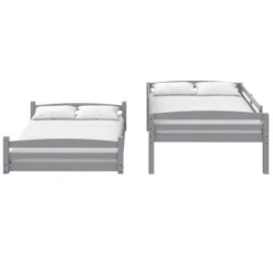 Full Over Full Alaina Floor Wood Bunk Bed - Room & Joy 31 Full Over Full Alaina Floor Wood Bunk Bed - Room & Joy -Children Furniture Store GUEST 17637a1c 68d0 41e4 bef6 f3db885c4d8e