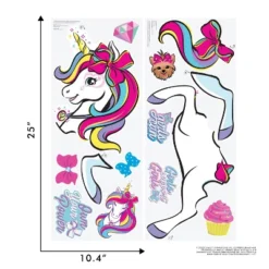 JoJo Siwa's Unicorn Wall Decal - Decalcomania 10 JoJo Siwa's Unicorn Wall Decal - Decalcomania -Children Furniture Store GUEST 18245060 5548 4f65 87d7 e356e95dd4d6