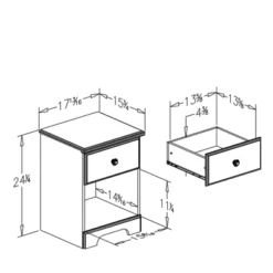 Summer Breeze 1 Drawer Nightstand Blueberry - South Shore 17 Summer Breeze 1 Drawer Nightstand Blueberry - South Shore -Children Furniture Store GUEST 1900149d 9594 48e6 8668 c6fd843a6057