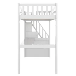 Twin Size Loft Bed With Staircase And Built-in Desk - ModernLuxe 16 Twin Size Loft Bed With Staircase And Built-in Desk - ModernLuxe -Children Furniture Store GUEST 1ae46f3b b0db 43ce b578 12d78752b5a9