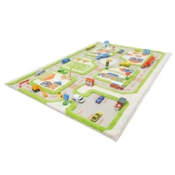 31.5"x44.5" Traffic Green 3D Play Rug - IVI 23 31.5"x44.5" Traffic Green 3D Play Rug - IVI -Children Furniture Store GUEST 1ae75630 34db 4dc3 a842 c7626fcddbfc
