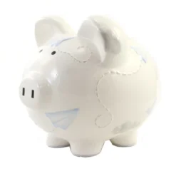 Bank Paper Airplane Piggy Bank - One Bank 7.75 Inches - Money Savings - 36906. - Ceramic - White 7 Bank Paper Airplane Piggy Bank - One Bank 7.75 Inches - Money Savings - 36906. - Ceramic - White -Children Furniture Store GUEST 1bd9c362 1032 490e 8af5 c516f896a200