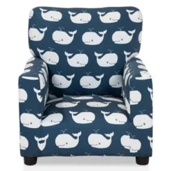 Nuea Whale Kids' Chair Navy - HOMES: Inside + Out -Children Furniture Store GUEST 1c77c6bf 4166 46d9 bc64 b5bbab0f0585