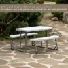 Foldable White Kids' Picnic Table Bench Outdoor Portable Children's Backyard Table, Crafting, Dining, And Playtime Patio Table 1 Foldable White Kids' Picnic Table Bench Outdoor Portable Children's Backyard Table, Crafting, Dining, And Playtime Patio Table -Children Furniture Store GUEST 1ce84445 911d 448c 8cb9 871ef8066566