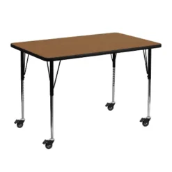 Emma And Oliver Mobile 30x48 Rectangle Laminate Adjustable Activity Table 7 Emma And Oliver Mobile 30x48 Rectangle Laminate Adjustable Activity Table -Children Furniture Store GUEST 1e7a708c e0c6 4934 9999 26034af487b6