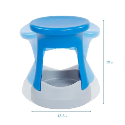 ECR4Kids Storage Wobble Stool, 18in Seat Height, Active Seating 4 ECR4Kids Storage Wobble Stool, 18in Seat Height, Active Seating - Image 2