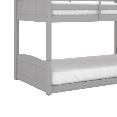 Twin Over Twin Alexis Wood Arch Floor Bunk Bed - Hillsdale Furniture 13 Twin Over Twin Alexis Wood Arch Floor Bunk Bed - Hillsdale Furniture - Image 11