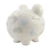 Bank Paper Airplane Piggy Bank - One Bank 7.75 Inches - Money Savings - 36906. - Ceramic - White -Children Furniture Store GUEST 20bfec74 f195 428b 9558 5c3db1da81da