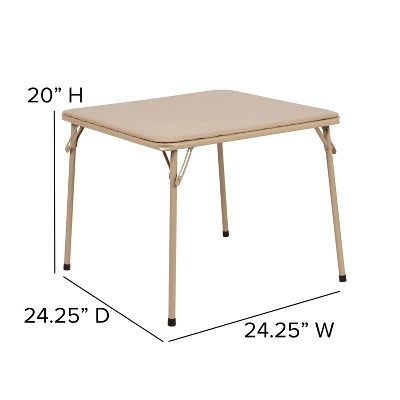 Flash Furniture Kids Folding Table 5 Flash Furniture Kids Folding Table - Image 3