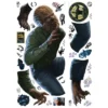 Classic Monsters The Wolf Man Giant Peel & Stick Wall Decals White - RoomMates 2 Classic Monsters The Wolf Man Giant Peel & Stick Wall Decals White - RoomMates -Children Furniture Store GUEST 21f0e845 f053 4237 a1db d004ba5113ba