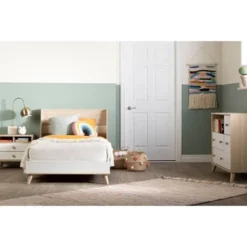 Yodi 2 Drawer Nightstand Soft Elm/White - South Shore 15 Yodi 2 Drawer Nightstand Soft Elm/White - South Shore -Children Furniture Store GUEST 233ba939 d918 49aa b207 b7b23e9332b4