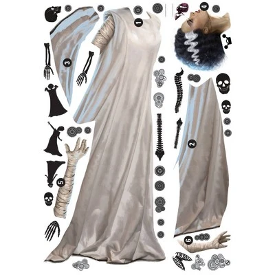 Classic Monsters Bride Of Frankenstein Giant Peel & Stick Wall Decals - RoomMates 4 Classic Monsters Bride Of Frankenstein Giant Peel & Stick Wall Decals - RoomMates - Image 2