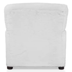 Nuea Faux Fur Kids' Chair White - Homes: Inside + Out -Children Furniture Store GUEST 23e26417 48fc 46a2 b930 099f6f7505b1