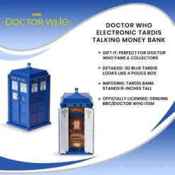 Seven20 Doctor Who Electronic TARDIS Talking Money Bank 11 Seven20 Doctor Who Electronic TARDIS Talking Money Bank -Children Furniture Store GUEST 244d069d 1cc6 4a7b 987e e0a3db6ef310