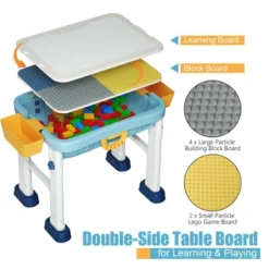 Costway 6 In 1 Kids Activity Table Set W/ Chair Toddler Luggage Building Block Table 16 Costway 6 In 1 Kids Activity Table Set W/ Chair Toddler Luggage Building Block Table -Children Furniture Store GUEST 24fd1322 effa 4a5c 96af da9be7c3a77d