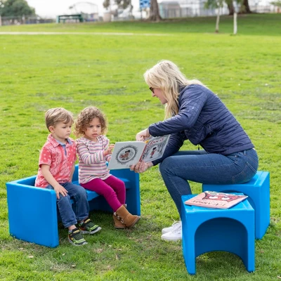 ECR4Kids Tri-Me Table & Chairs, Chair Set 4 ECR4Kids Tri-Me Table & Chairs, Chair Set - Image 2