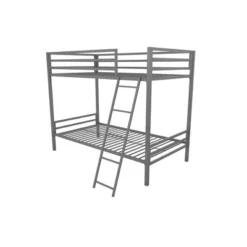 Twin Over Twin Maxwell Metal Bunk Bed Gray - Novogratz 17 Twin Over Twin Maxwell Metal Bunk Bed Gray - Novogratz -Children Furniture Store GUEST 266cbc21 e137 4402 838e 8fe949c40834