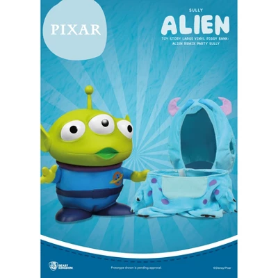 DISNEY Toy Story Large Vinyl Piggy Bank: Alien Remix Party Sully (Piggy Bank) 5 DISNEY Toy Story Large Vinyl Piggy Bank: Alien Remix Party Sully (Piggy Bank) - Image 3