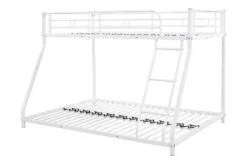 Twin Over Full Metal Bunk Bed With Ladder - ModernLuxe -Children Furniture Store GUEST 28504d6c cfcd 483e 8251 20625009dcf0