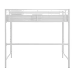 Twin Size Metal Platform Loft Bed - Saracina Home 13 Twin Size Metal Platform Loft Bed - Saracina Home -Children Furniture Store GUEST 285c2c51 f1d2 4042 b455 c25e66b7e4ad