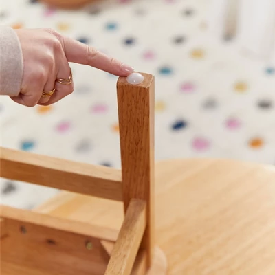 ECR4Kids Three Rung Ladderback Chair, Classroom Seating, Natural, 2-Pack 8 ECR4Kids Three Rung Ladderback Chair, Classroom Seating, Natural, 2-Pack - Image 6