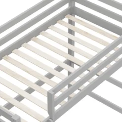 Kids' Twin Caspian Study Loft With Hanging Nightstand Gray - Hillsdale Furniture 9 Kids' Twin Caspian Study Loft With Hanging Nightstand Gray - Hillsdale Furniture -Children Furniture Store GUEST 292c64b9 7584 4698 9eae 5bd0507b6793