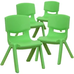 Emma And Oliver 4 Pack Plastic Stackable Pre-K/School Chairs With 10.5"H Seat 30 Emma And Oliver 4 Pack Plastic Stackable Pre-K/School Chairs With 10.5"H Seat -Children Furniture Store GUEST 29a08a31 6e94 4c7a a512 57fd68eebae0