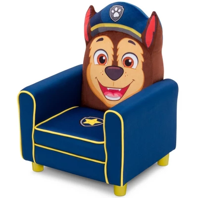 PAW Patrol Chase Figural Upholstered Kids' Chair - Delta Children 5 PAW Patrol Chase Figural Upholstered Kids' Chair - Delta Children - Image 3