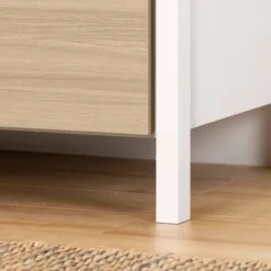Munich 2 Drawer Nightstand - White/Soft Elm - South Shore 16 Munich 2 Drawer Nightstand - White/Soft Elm - South Shore -Children Furniture Store GUEST 2c074832 327f 4854 9ed0 468e55558cb9